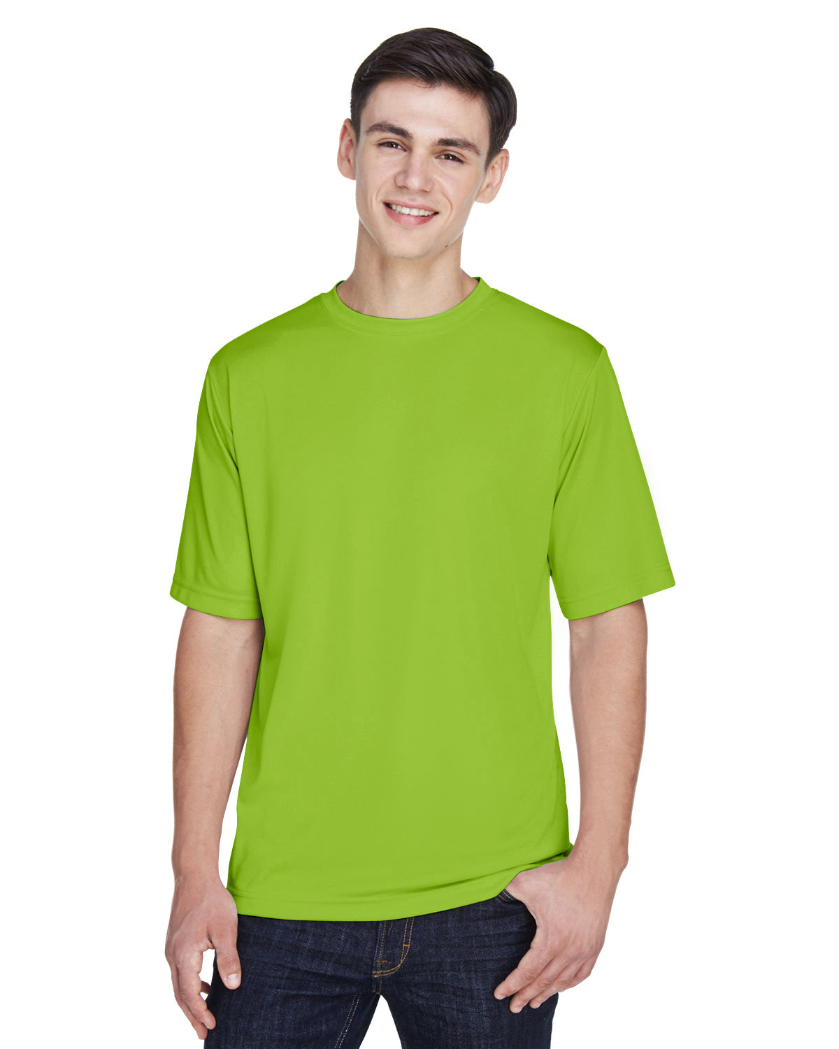 Men's Zone Performance T-Shirt - Acid Green