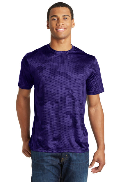 Unisex CamoHex Tee - Purple