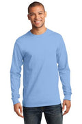 Unisex Long Sleeve Essential Tee - Light Blue