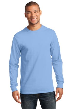 Unisex Long Sleeve Essential Tee - Light Blue