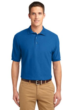 Unisex Silk Touch Polo - Strong Blue