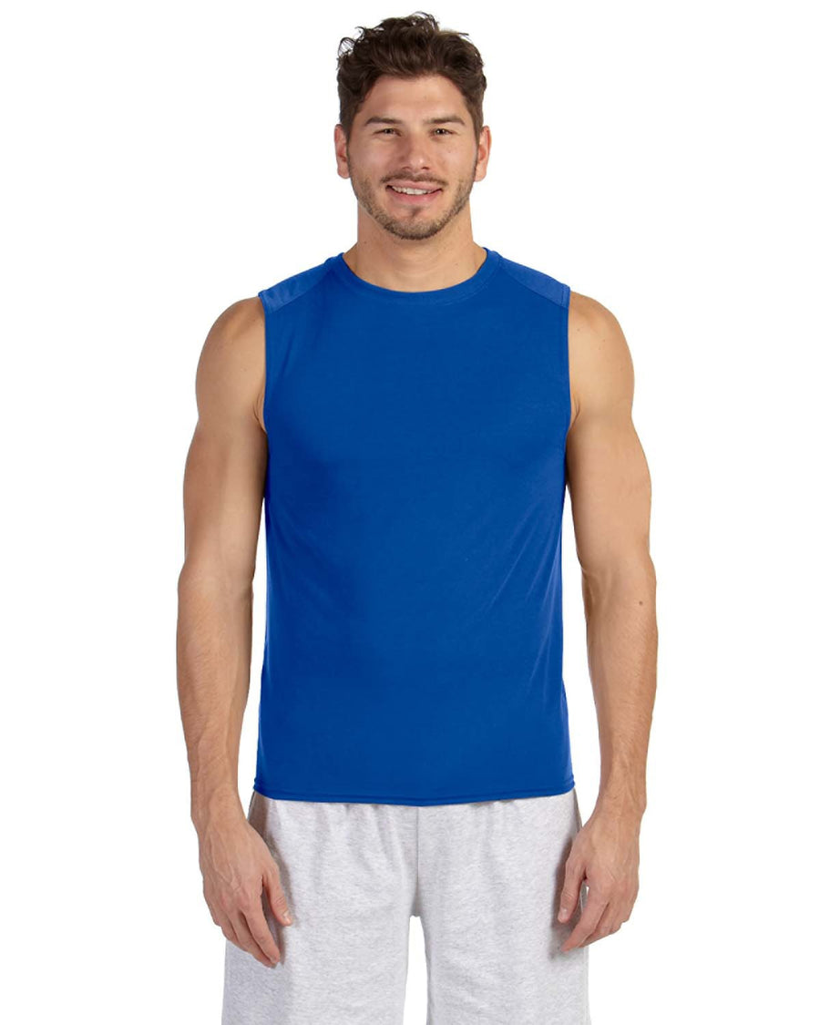 Unisex Performance®  Sleeveless T-Shirt - Royal