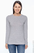 Women's Softstyle® Long-Sleeve T-Shirt - Sport Gray