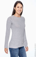 Women's Softstyle® Long-Sleeve T-Shirt - Sport Gray
