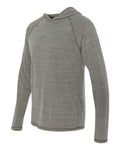 Triblend Jersey Hooded Pullover - Gray Heather Triblend