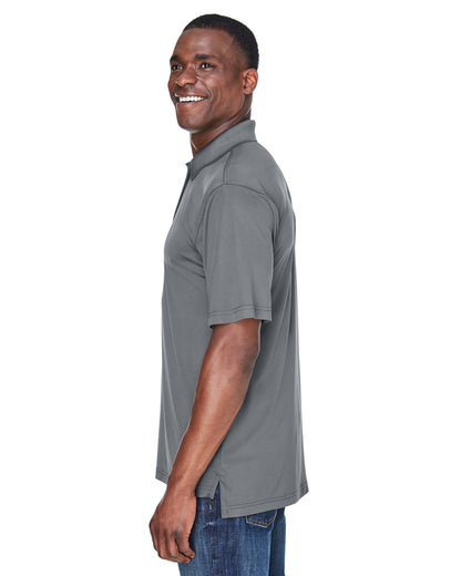 Men's Cool & Dry Sport Performance Interlock Polo - Charcoal