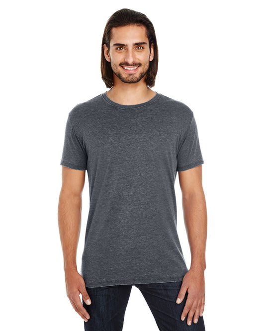 Unisex Vintage Dye Short-Sleeve T-Shirt - Vintage Charcoal