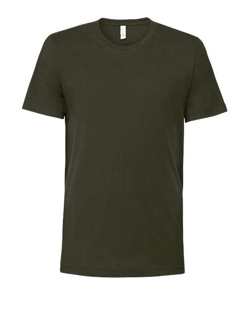 BELLA + CANVAS 3001 Dark Olive — front