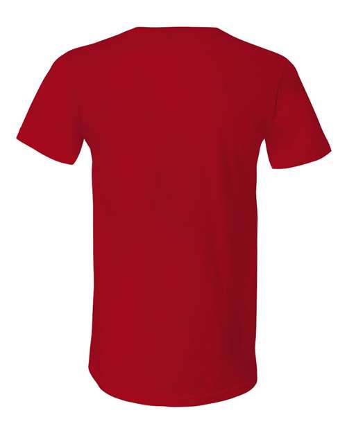 BELLA + CANVAS 3005 Red — back
