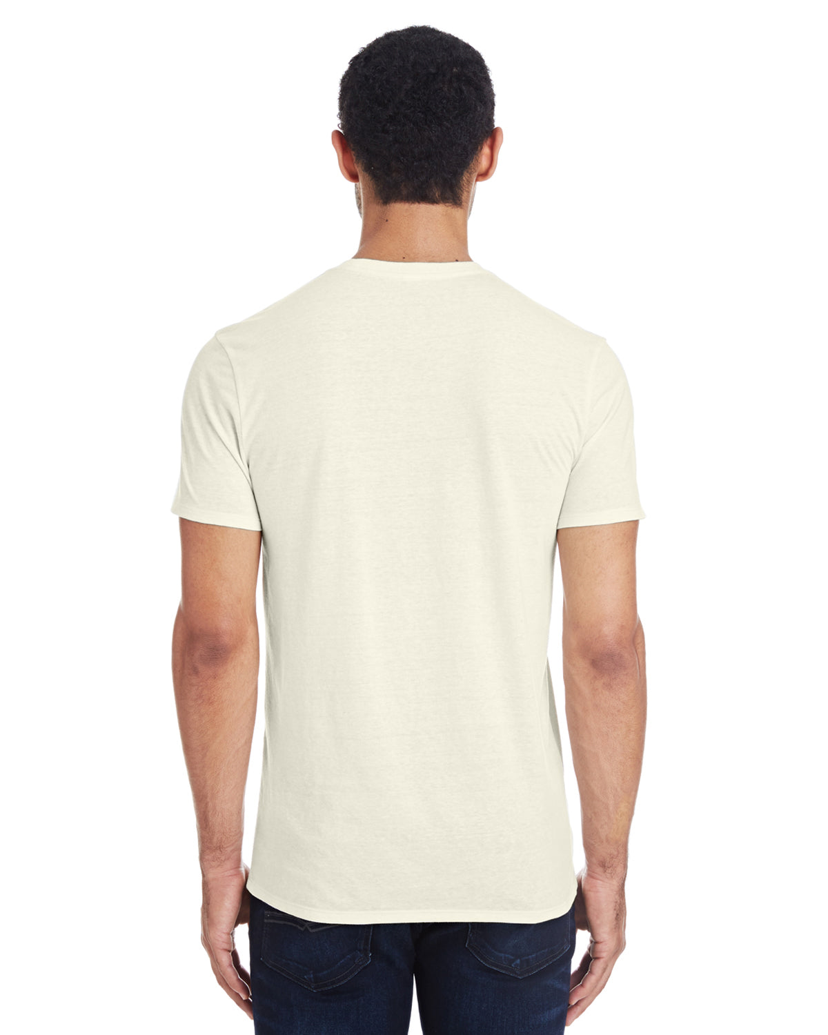 Unisex Triblend Short-Sleeve T-Shirt - Cream Triblend