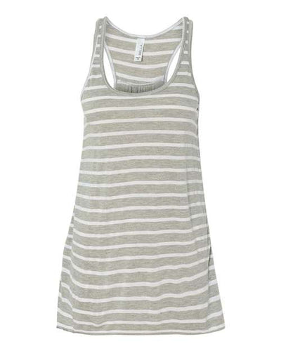 BELLA + CANVAS 8800 Athletic Heather/ White — front