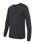 BELLA + CANVAS 3513 Charcoal Black Triblend — direct side