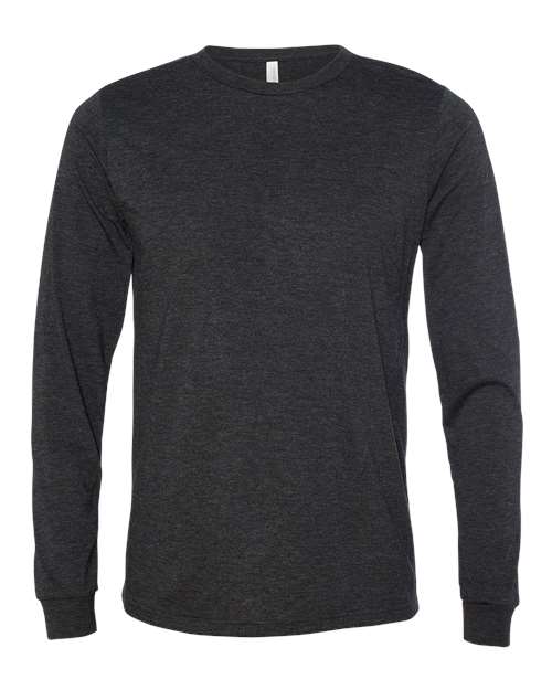 BELLA + CANVAS 3513 Charcoal Black Triblend — front
