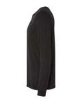BELLA + CANVAS 3513 Solid Black Triblend — direct side