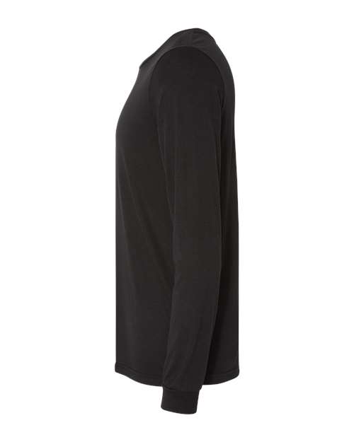 BELLA + CANVAS 3513 Solid Black Triblend — direct side