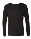 BELLA + CANVAS 3513 Solid Black Triblend — front
