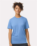 Gildan 42000 Carolina Blue — on model front