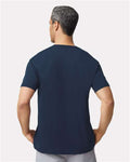Gildan 42000 Navy — on model back