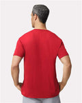 Gildan 42000 Red — on model back