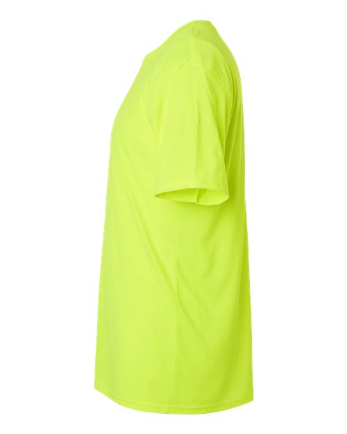 Gildan 42000 Safety Green — direct side