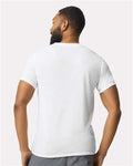 Gildan 42000 White — on model back