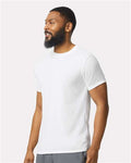 Gildan 42000 White — on model side