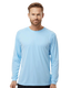 Paragon SM0210 - Unisex Long Sleeve Performance Tee - Blue Mist