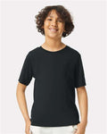 Gildan 42000B Black — on model front