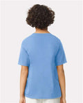 Gildan 42000B Carolina Blue — on model back
