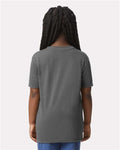 Gildan 42000B Charcoal — on model back