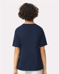Gildan 42000B Navy — on model back