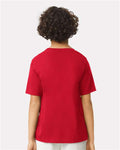 Gildan 42000B Red — on model back