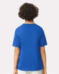 Gildan 42000B Royal — on model back