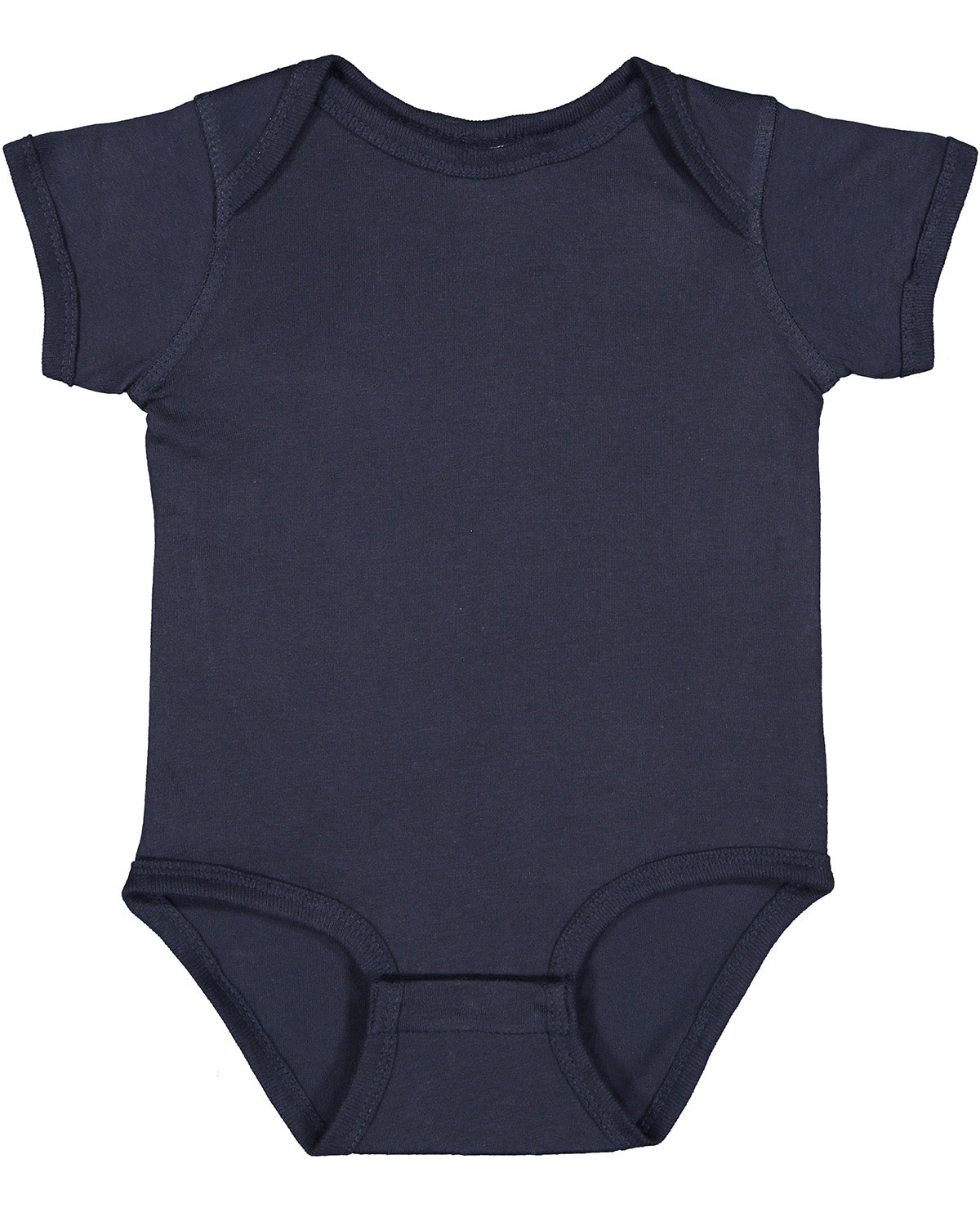 Infant Fine Jersey Bodysuit - Denim