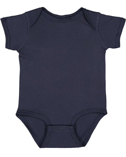 Infant Fine Jersey Bodysuit - Denim