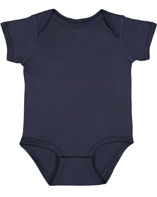 Infant Fine Jersey Bodysuit - Denim