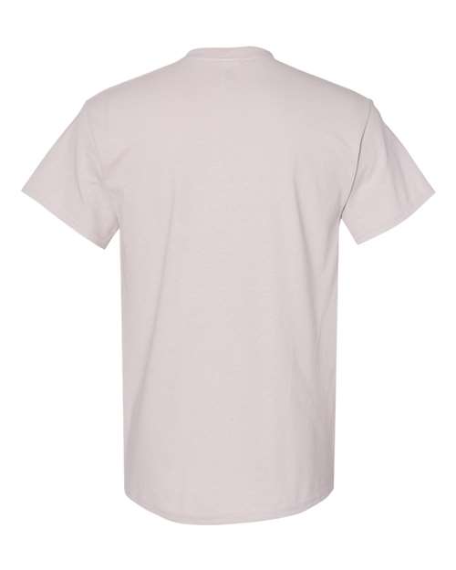 Gildan 5000 Ice Grey — back