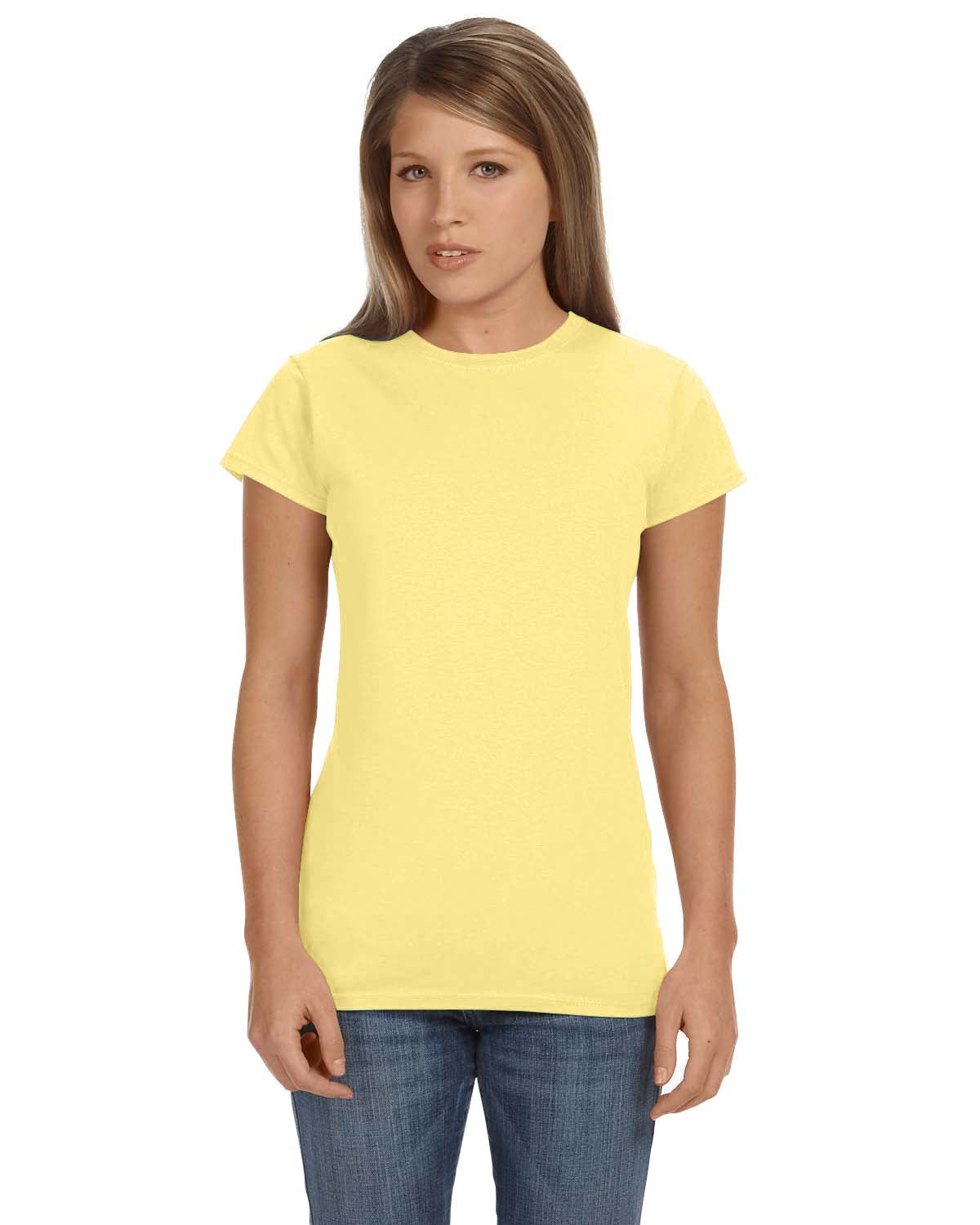 Women's Softstyle® Fitted T-Shirt - Corn Silk
