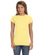 Gildan G640L - Women's Softstyle® Fitted T-Shirt - Corn Silk