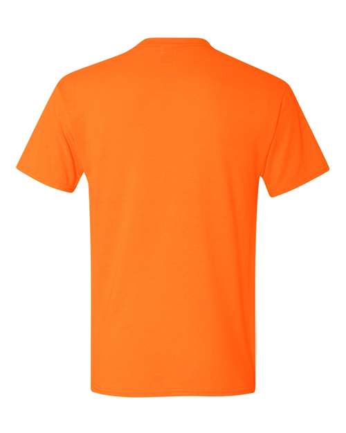 JERZEES 21MR Safety Orange — back
