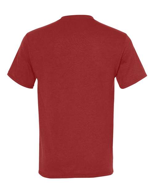 JERZEES 21MR True Red — back