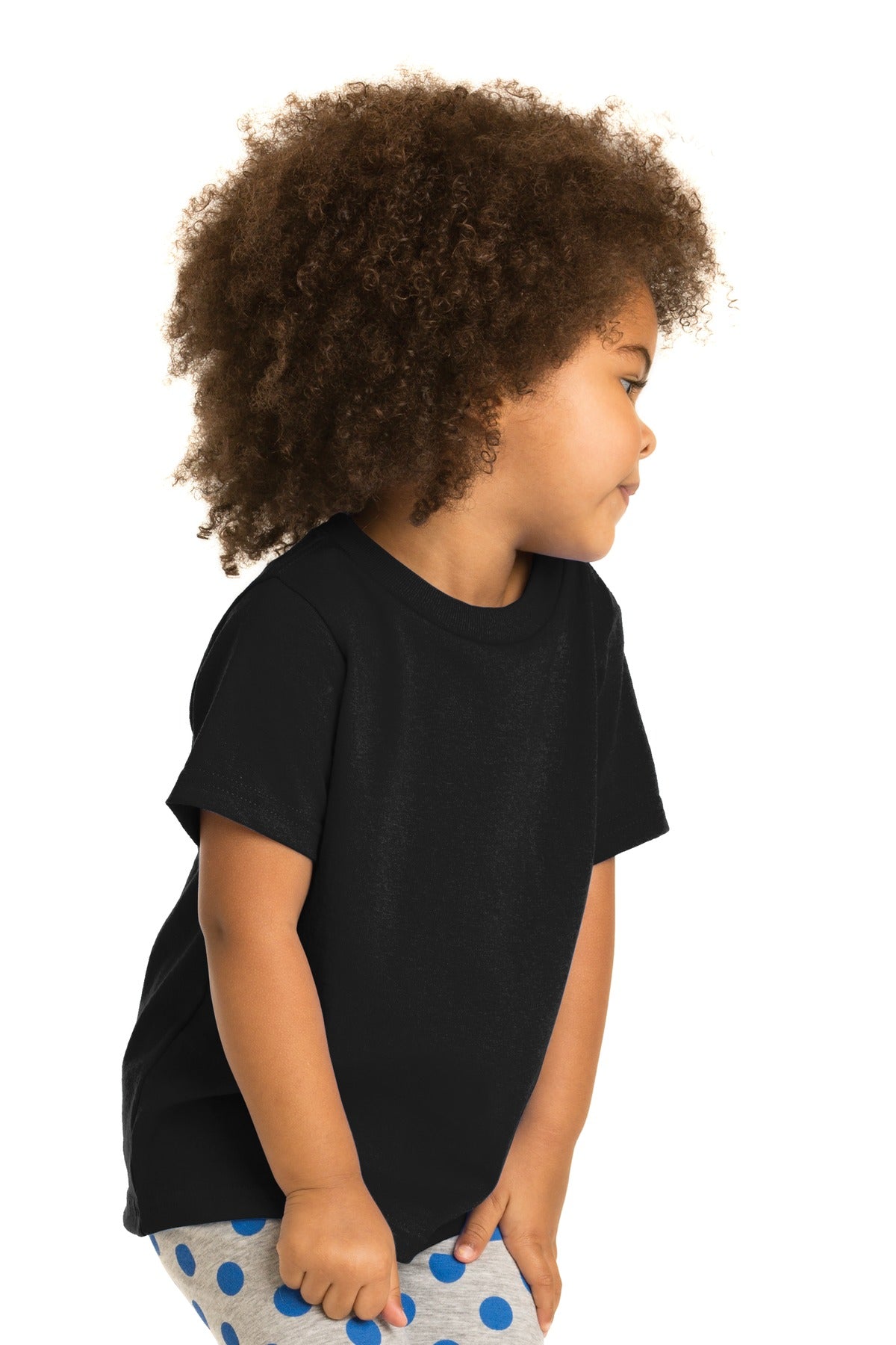 Toddler Core Cotton Tee - Jet Black