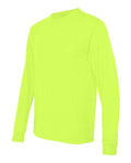 JERZEES 21MLR Safety Green — side