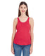 American Apparel BB308W - Women's Poly-Cotton Racerback Tank - Heather Red