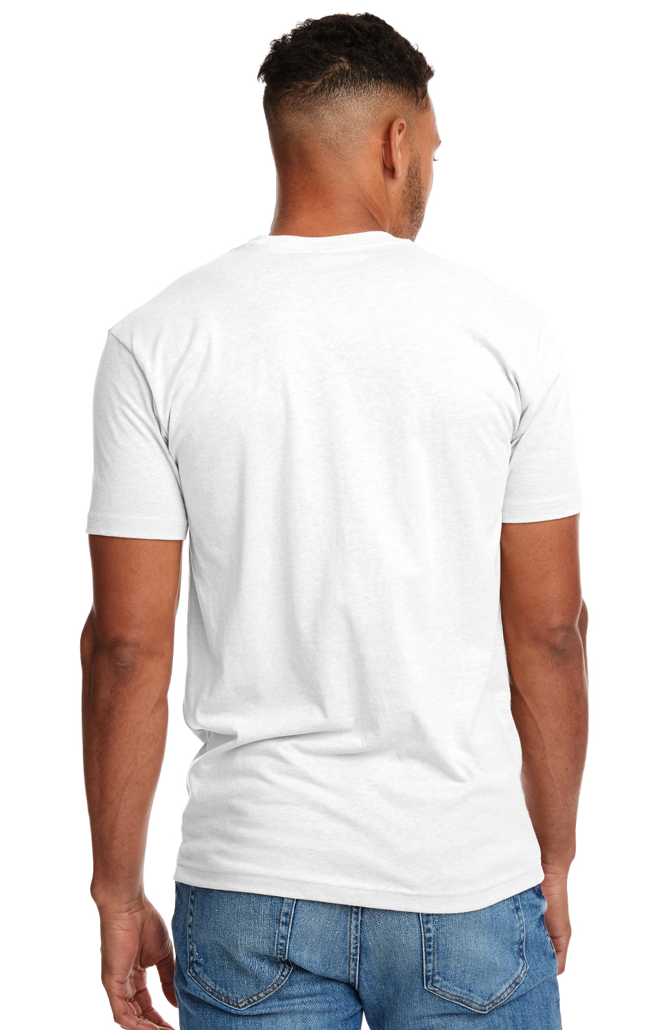 Unisex CVC Crewneck T-Shirt - White
