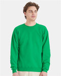 Hanes P160 Kelly Green — on model front