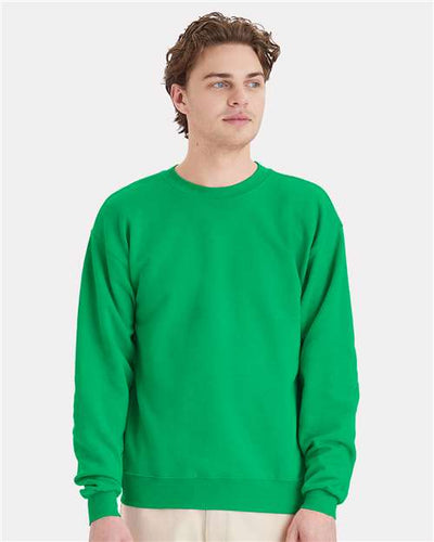 Hanes P160 Kelly Green — on model front