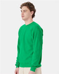 Hanes P160 Kelly Green — on model side