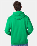 Hanes P170 Kelly Green — on model back