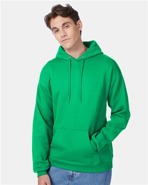 Hanes P170 Kelly Green — on model front